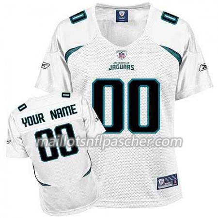 Maillot Jacksonville Jaguars Custom Blanc - Femme